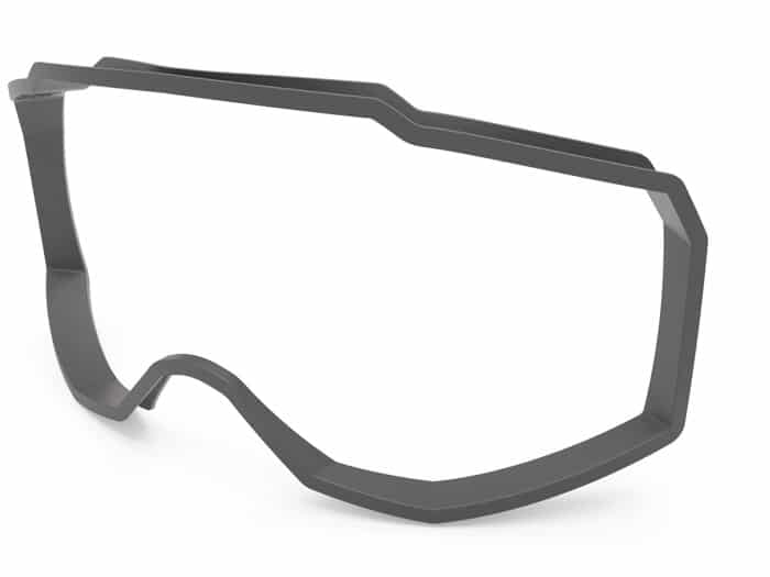 3D-Modell eines Full-frame Adapters der SK-X Sportbrille